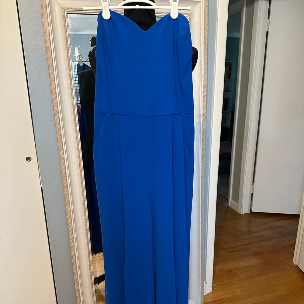 Bebe Royal Blue jumper with Slit legs
